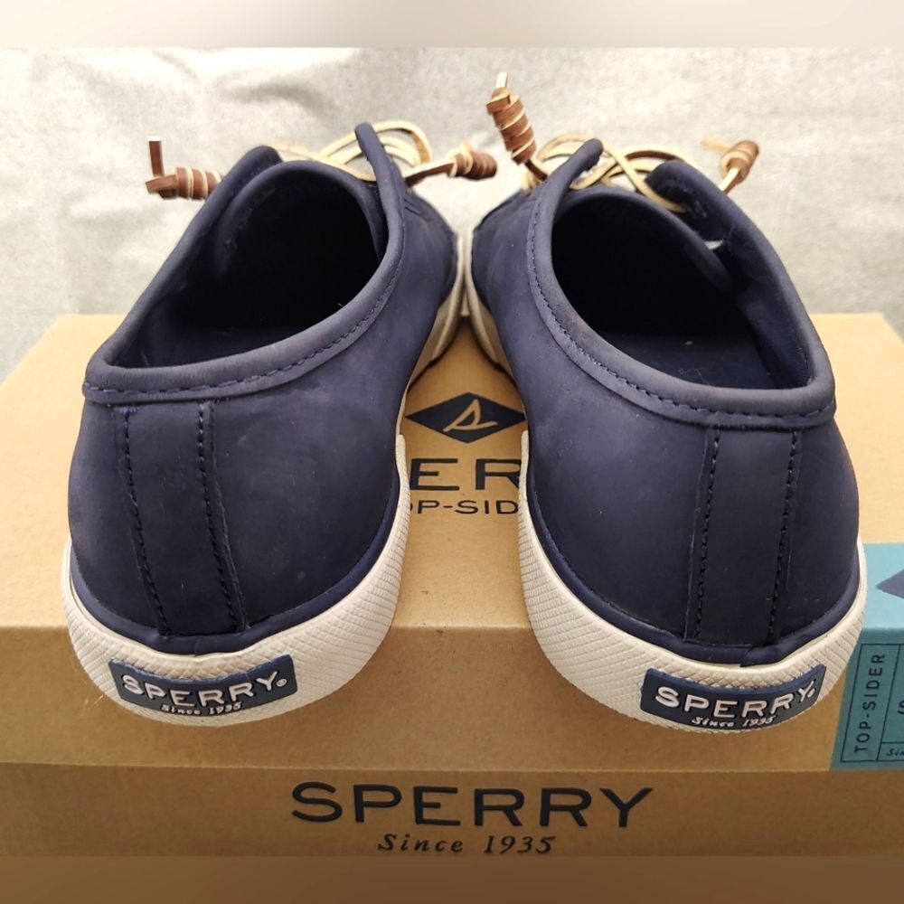 Sperry Top Sider Women's Navy Casual Shoes Sneakers Sz 7 - Picture 12 of 16